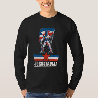 Jugoslawien Jugo Jebiga Tito Balkan Sfry Jugoslawi T-Shirt
