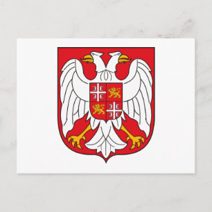 Jugoslawische Wappen Postkarte
