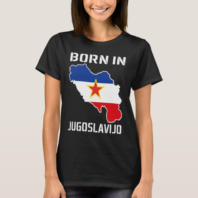 jugoslawvija Flag Balkan SFRJ Josip Broz Tito Jugo T-Shirt (Vorderseite)