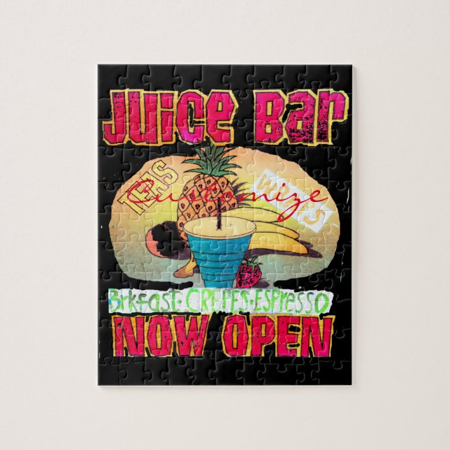 Juice Bar Sign Thunder_Cove Puzzle (Vertikal)