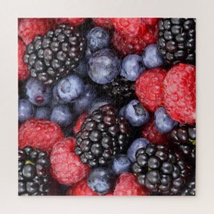 Juicy and Ripe Berry Fruit Medley Puzzle