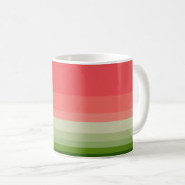 Juicy Delicious Ripe Watermelon mit Samen Design Kaffeetasse