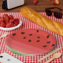 Juicy Delicious Ripe Watermelon mit Samen Design