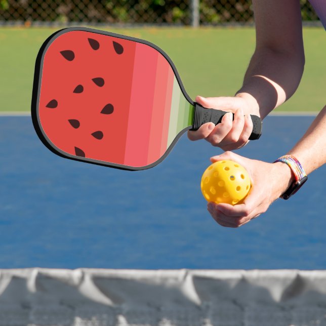 Juicy Delicious Ripe Watermelon mit Samen Design Pickleball Schläger (InSitu)