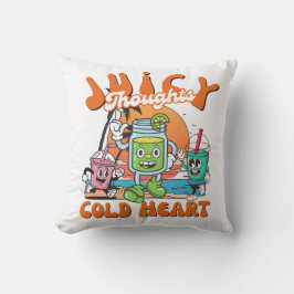 Juicy Gedanken kaltes Herz Kissen