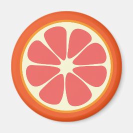 Juicy Grapefruit Summer Citrus Frucht Slice Küche Magnet
