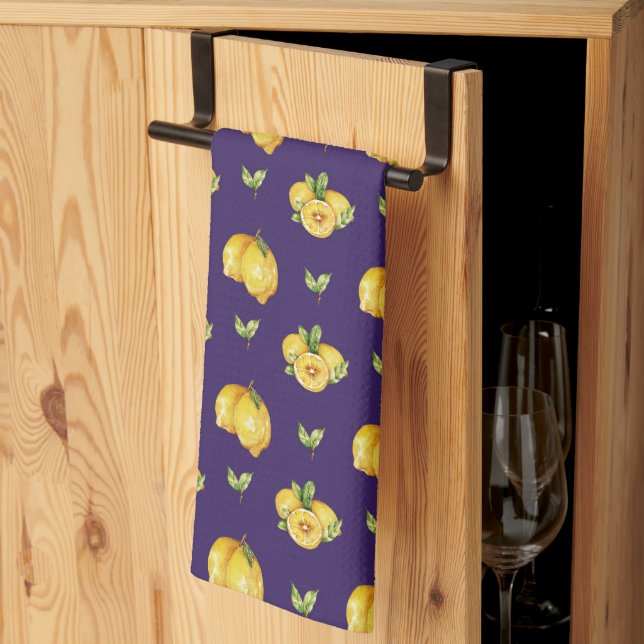 JUICY LEMONS KITCHEN TOWEL GESCHIRRTUCH (Drittel gefaltet)