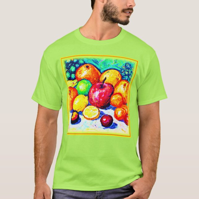 Juicy liebt Früchte. Jetzt kaufen T-Shirt (Vorderseite)