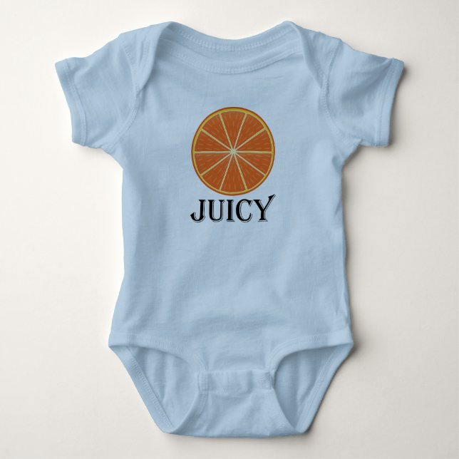 Juicy Orange - Baby Jersey Bodysuit  Strampler (Vorderseite)
