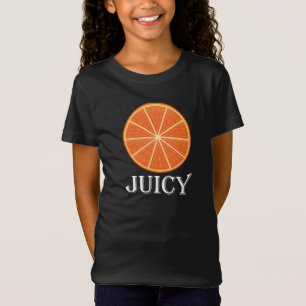 Juicy Orange - Girls' Bella+Leinwand Jersey T - Sh T-Shirt