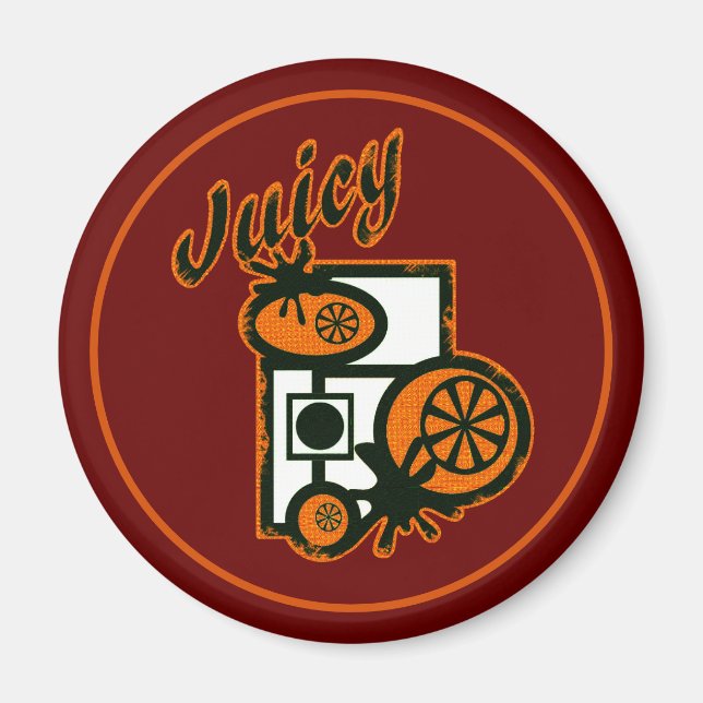 Juicy Orange Magnet (Vorne)