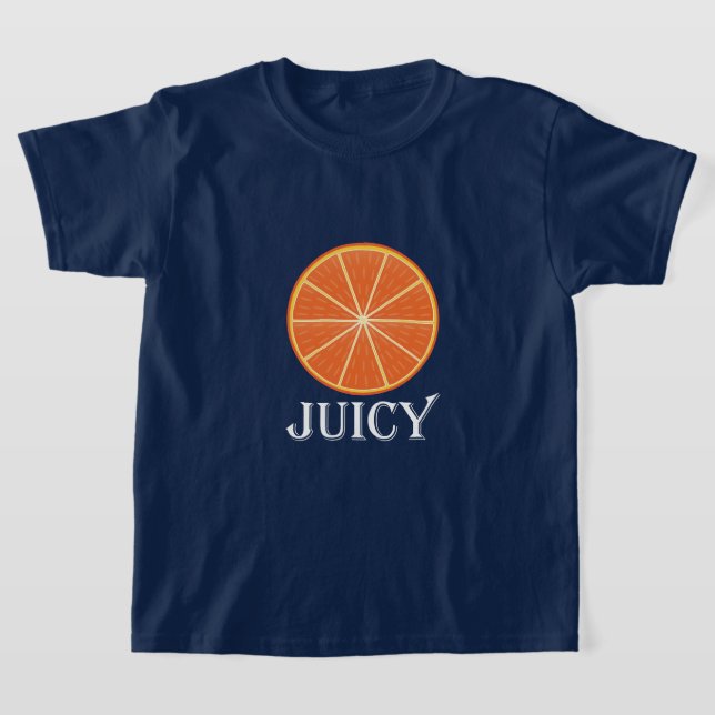 Juicy Orange - T - Shirt für Mädchen (Ablage )