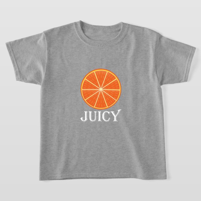 Juicy Orange - T - Shirt für Mädchen (Ablage )
