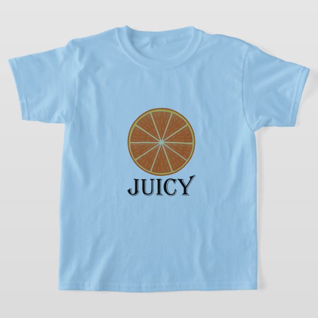 Juicy Orange - T - Shirt für Mädchen (Ablage )