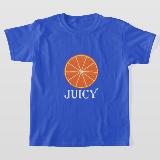 Juicy Orange - T - Shirt für Mädchen (Ablage )