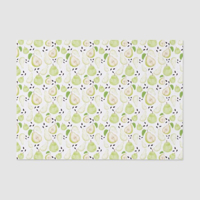 Juicy Pear Toss Tissue Seidenpapier (Vorderseite)