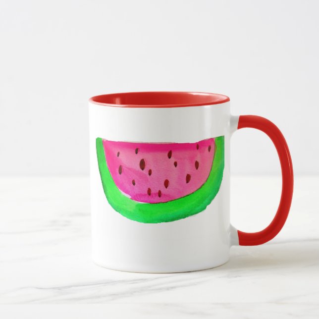 Juicy pink watermelone Tasse (Rechts)