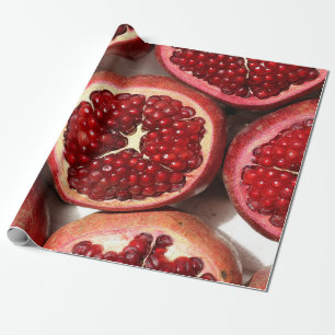 Juicy Pomegranate Frucht Geschenkpapier
