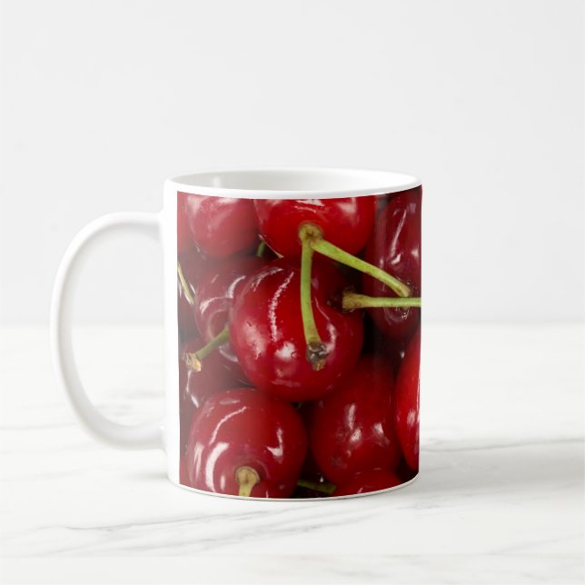 Juicy Red Cherries Kaffeetasse (Links)