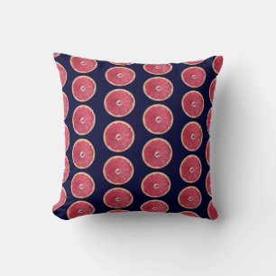 Juicy Red Grapefruit Kissen