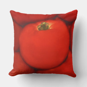 Juicy Red Homegrown Garden Tomaten Kissen