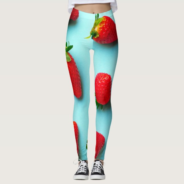 JUICY RED LYCHEE LEGGINGS (Vorderseite)