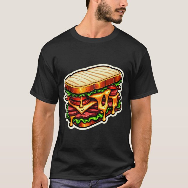 JUICY ROAST BEEF SANDWICH 2 T-Shirt (Vorderseite)