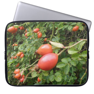 Juicy Rote Rose Hips Laptop Bag Laptopschutzhülle