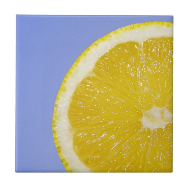 Juicy Slice von Lemon Fliese (Vorderseite)