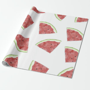 Juicy sommerliche Frucht Wassermelone Muster Geschenkpapier