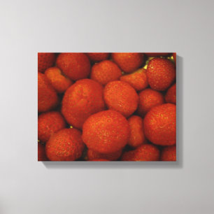 Juicy Strawberries Canvas Print Leinwanddruck