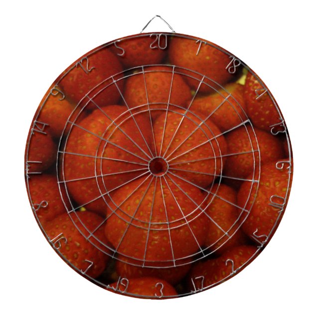 Juicy Strawberries Dart Board Dartscheibe (vorne)
