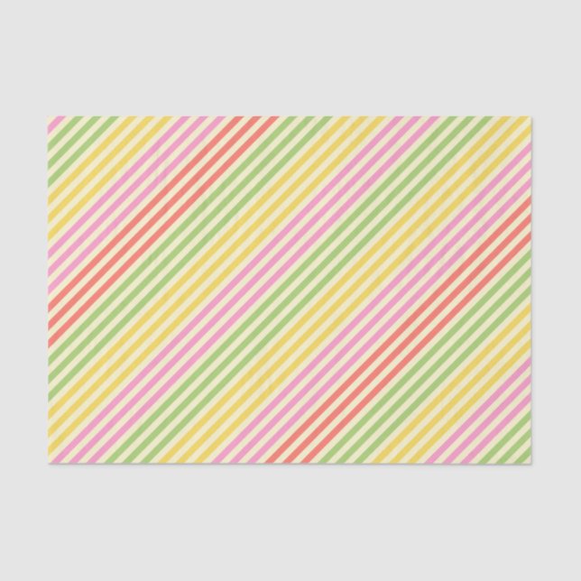JUICY STRIPE Tissue Paper Seidenpapier (Vorderseite)