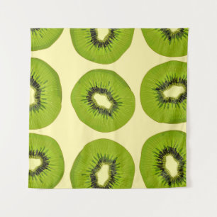 Juicy Tropical Fruits: Lebhafter Sommer Wandteppich