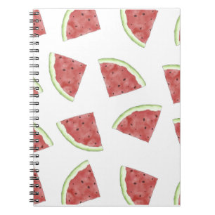 Juicy-Wassermelon-Muster Notizblock