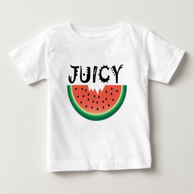 Juicy Watermelon - Baby Sleeveless Dress  Baby T-shirt (Vorderseite)