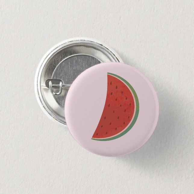 Juicy Watermelon Button (Vorne & Hinten)
