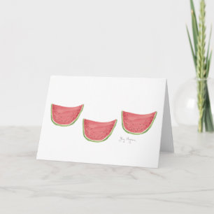 Juicy Watermelon Cards Karte