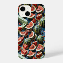 Juicy Watermelon Design 2 iPhone 14 Hülle