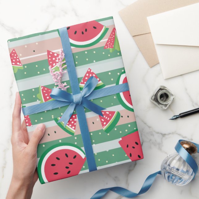 Juicy Watermelon Geschenkpapier (Schenken)