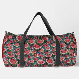 Juicy Watermelon Pattern Design 1 Duffle Bag