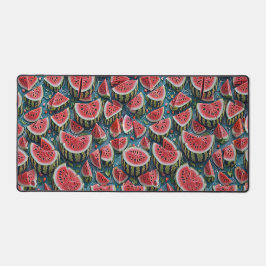 Juicy Watermelon Pattern Design 1 Schreibtischunterlage