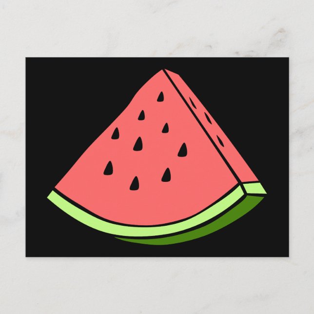 Juicy Watermelon Postkarte (Vorderseite)