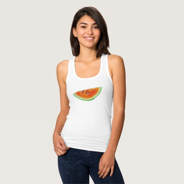 Juicy Watermelon Red Green 4Wanda T-Shirt (Vorderseite Vollansicht)