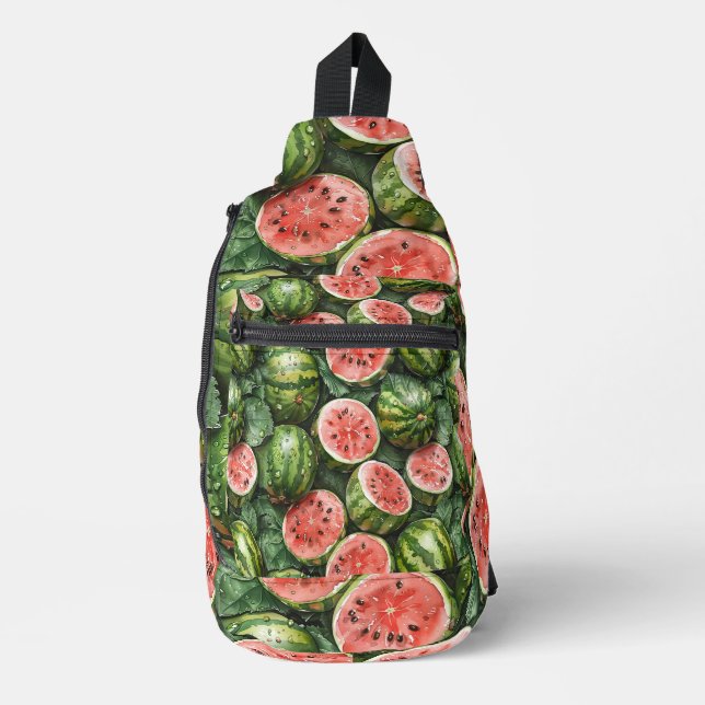 Juicy Watermelon Sling Bag (Vorderseite)