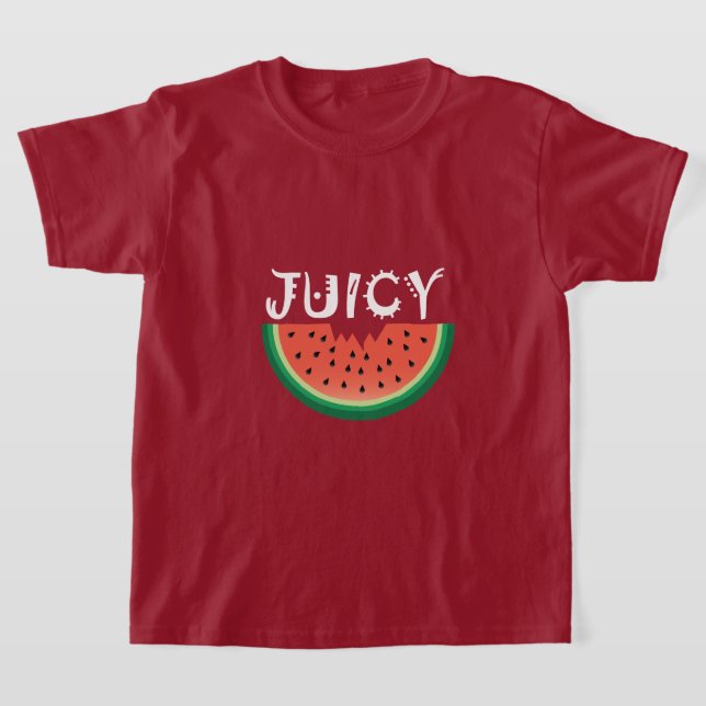 Juicy Watermelon - T - Shirt für Mädchen (Ablage )