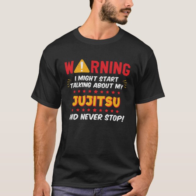 Jujitsu Joke Graphic T-Shirt (Vorderseite)