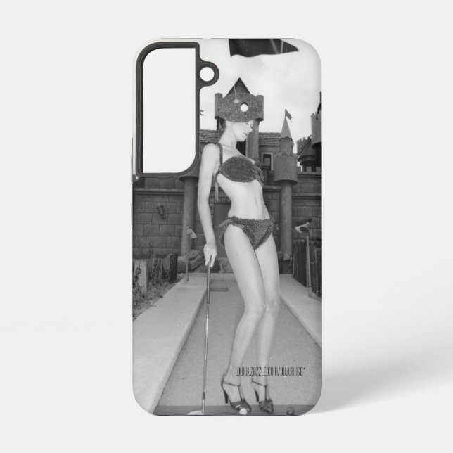 JuJu Rose Miniatur Golf Samsung Galaxy Hülle (Rückseite)