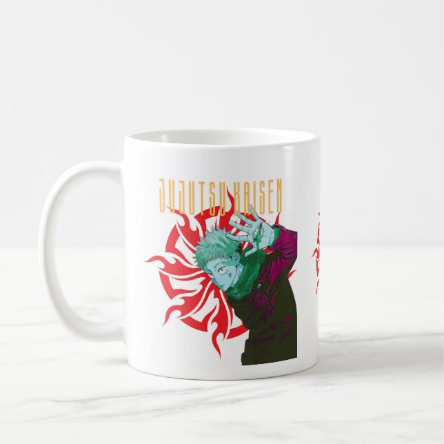 Jujutsu Kaisen coffee Mug for anime lovers Kaffeetasse (Links)