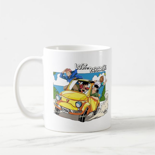 Jujutsu Kaisen Lost im Paradies Kaffeetasse (Links)